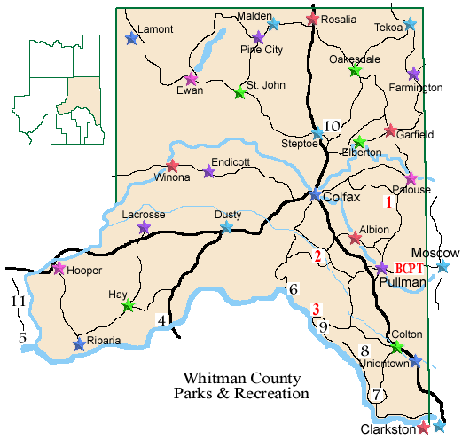 Recreation Sites Map