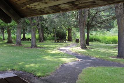Klemgard Park Trail and Picnic Table